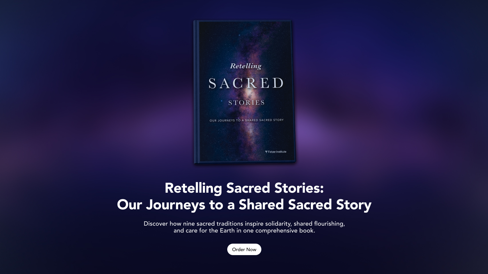 Retelling Sacred Stories: Our Journeys to a Shared Sacred Story Discover how nine sacred traditions inspire solidarity, shared flourishing, and care for the Earth in one comprehensive book.